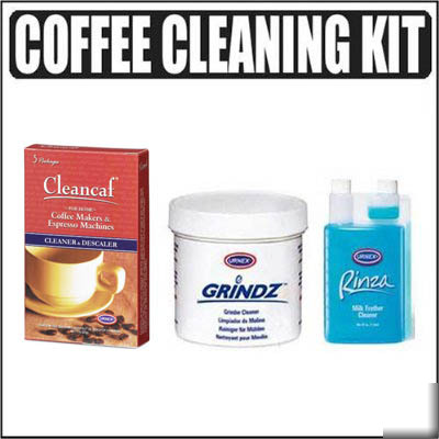 New urnex coffee machine cleaning 3 kit for keurig 