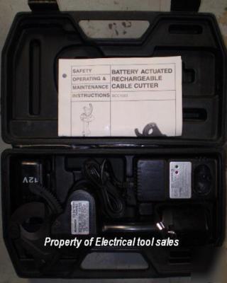  burndy BCC1000 battery cable cutter cutting tool 