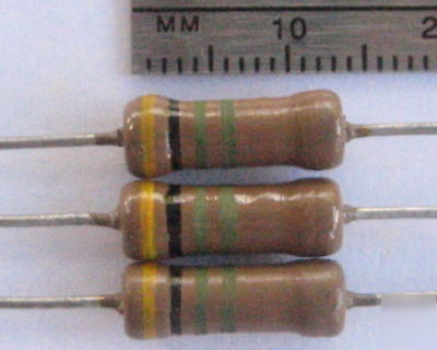 4 ohm 5% 1 watt film resistors 50 pcs