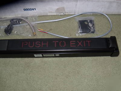 Locknetics smart push bar exit device 36