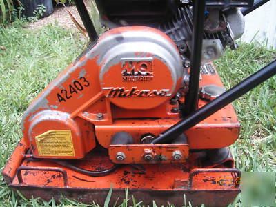 Mikasa mvc-90L vibrating plate compactor mvc 90L