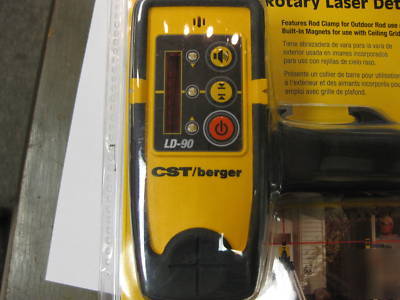 Csr/berger indoor/outdoor rotary laser detector ld-90