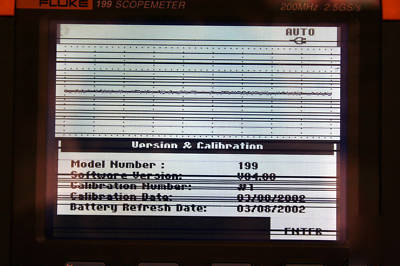 Fluke 199 scopemeter 200MHZ 2.5 gs/s #170