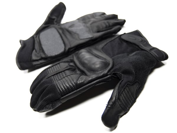 Hatch reactor leather cover hard knuckle gloves RHK25 l
