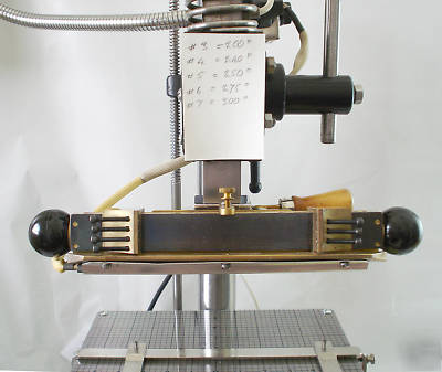 Kwikprint 86 gold foil hot stamping printing &embossing