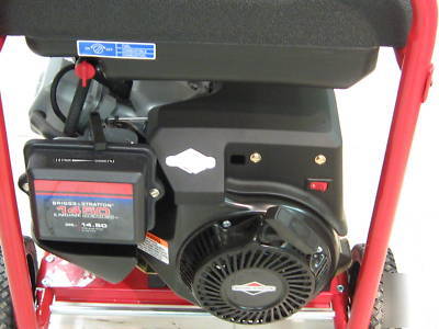 New troy bilt 5500 w generator briggs&stratton engine 