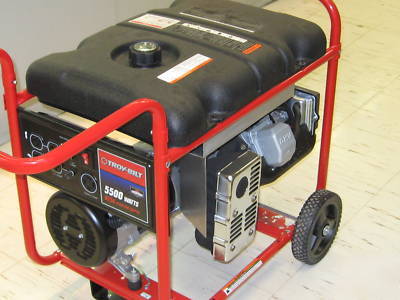 New troy bilt 5500 w generator briggs&stratton engine 