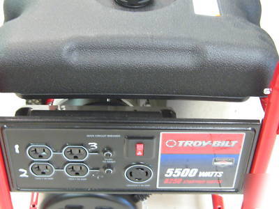 New troy bilt 5500 w generator briggs&stratton engine 
