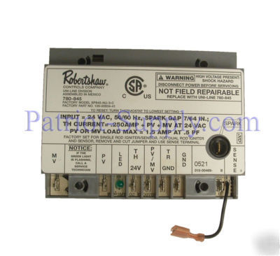  pilot ignition controls robertshaw SP845 nl 3 c