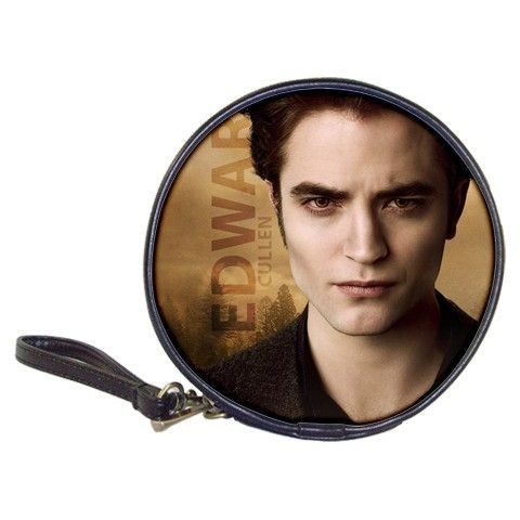 New twilight moon edward cd dvd leather wallet case