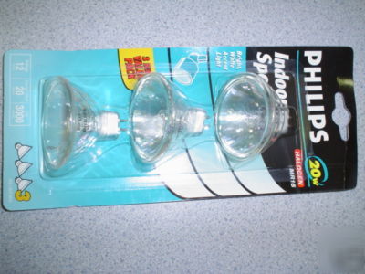 Philips 20-watt MR16, 12-volt spot lights (6)