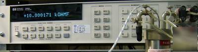 Agilent hp 3458A dmm, nist-certified, guaranteed, 