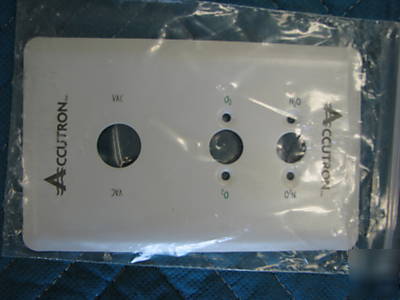 Accutron nitrous recessed q/c triple outlet (N2O-O2-va)