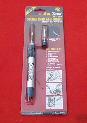 Butane solder iron/torch. excellent. antenna, PL259, 