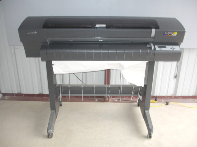 Calcomp techjet 5500 wide format graphic plotter 