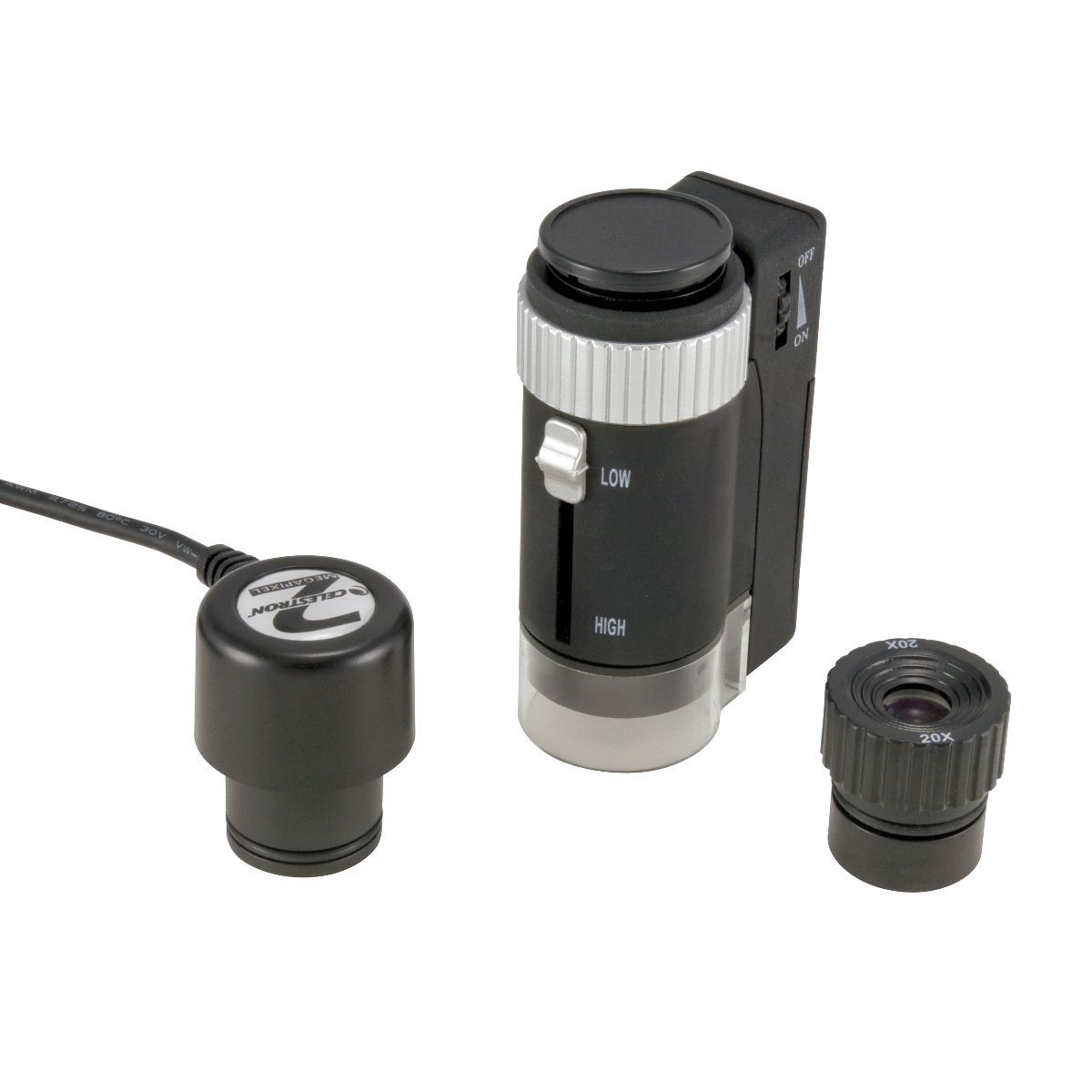 Celestron handheld digital & optical microscope