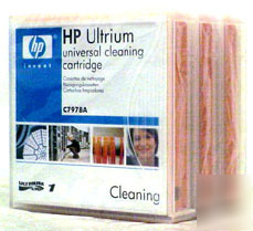 3 pack hp C7978A universal lto ultrium cleaning tape 