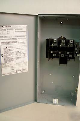 Eaton 100 a safety disconnect switch DG323URB rainproof