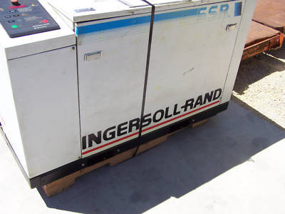 Ingersoll-rand 20 hp air compressor w/ dryer, tank etc