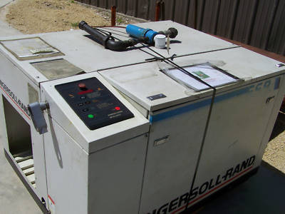 Ingersoll-rand 20 hp air compressor w/ dryer, tank etc