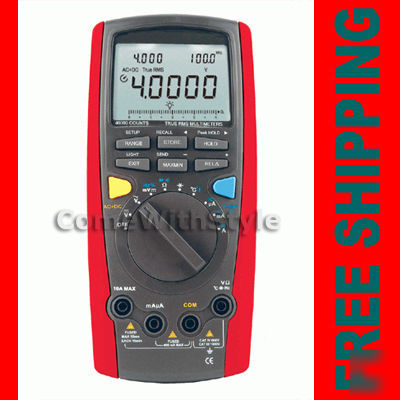 Intelligent digital multimeters temperature dmm