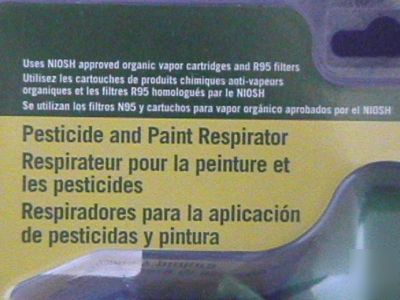 John deere reuseable paint & pesticide respirator 93118