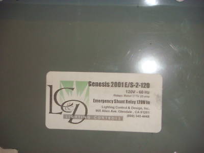 Lc&d emg shunt trip lighting control GR2001 e/s relay