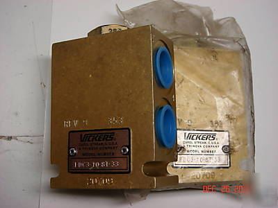 Vickers hydraulic posi traction valve FDC3-10-8T-33 