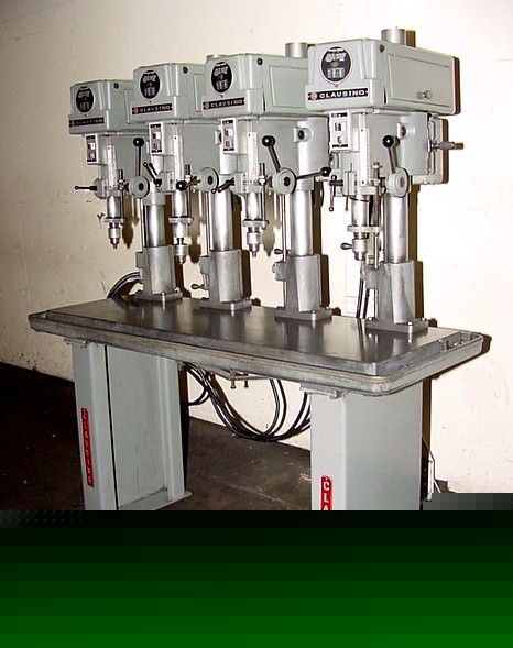 4 spdl clausing 1655 4 spdl multi-spdl drill, 15