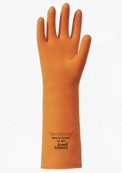 Ansell healthcare tan rubber premium gloves, : 115601