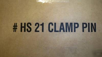 New case of (12) salisbury #21 blanket clamp pins HS21