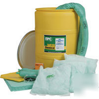 New hazwik 55 gallon drum spill kit skh-55 * * free ship 