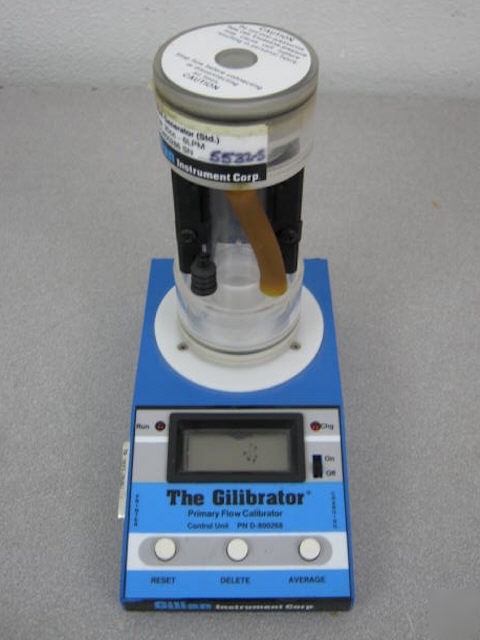 Sensidyne gilian gilibrator primary flow calibrator