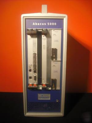 Spirent abacus 5000 voice/video test system (reduced )