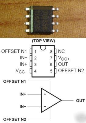 TL071 TL071C jfet op amp operational amplifier ti lot