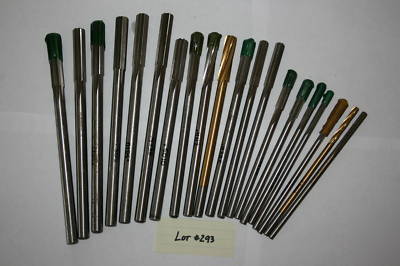 20 pcs hs chucking reamers various sizes L293