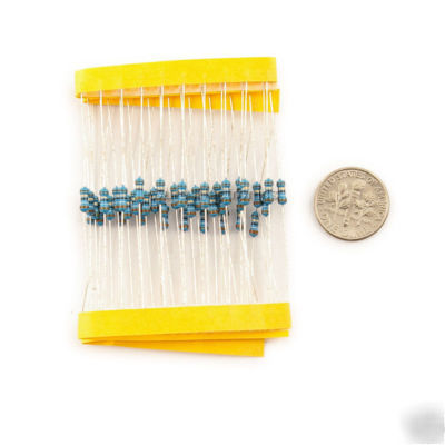 2000 x 1/4W 5% assortment carbon film resistor 1R - 10M