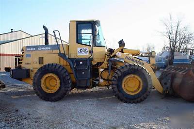 2001 komatsu wa 380-iii front end loader