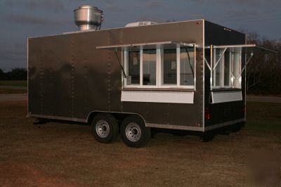 2010 concession trailer / mobile kitchen 8.5 x 18 