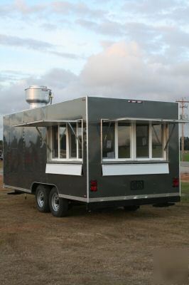 2010 concession trailer / mobile kitchen 8.5 x 18 