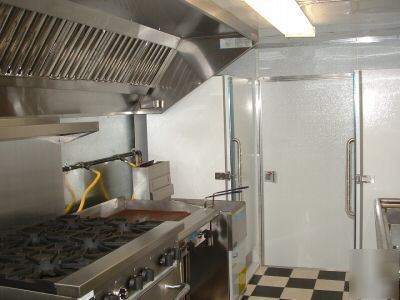 2010 concession trailer / mobile kitchen 8.5 x 18 