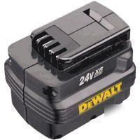 Dewalt 24 volt battery rebuilding service 3.0 ah nimh.
