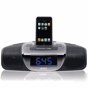 Homedics dynamic speaker system ipod alarm clock radio