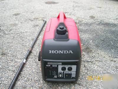 Honda EU2000I portable generator extended exhaust