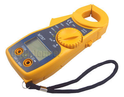 Multimeter electronic ac/dc digital clamp tester