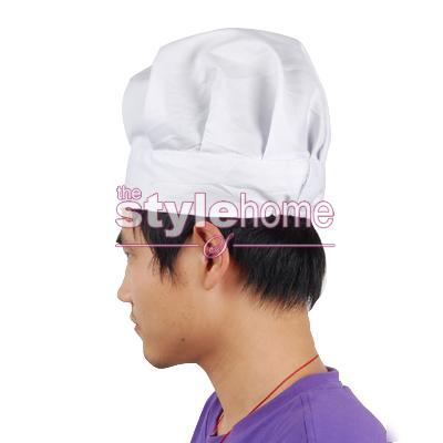 New bbq restaurant chef hat cooking baking white