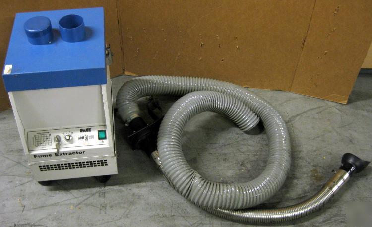 Pace arm-evac 250 heavy-duty fume extraction system
