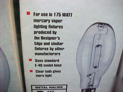 Four (4) 175 watt mercury vapor bulbs l-789 