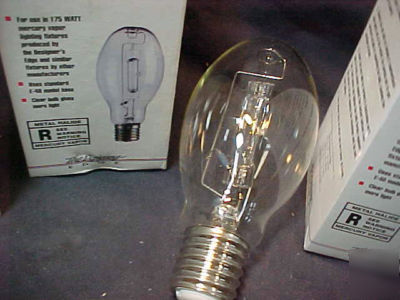 Four (4) 175 watt mercury vapor bulbs l-789 