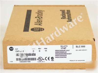 New * sealed* allen bradley 1747-L542 /c 1747L542 11/09